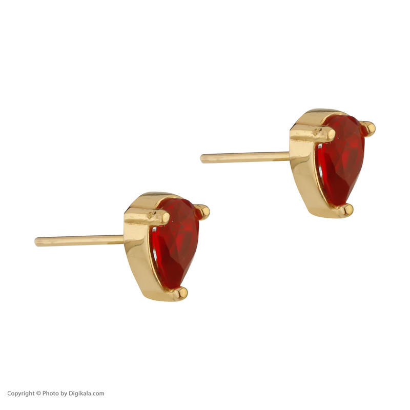 گوشواره طلا 18 عیار زنانه تاج مدل A349