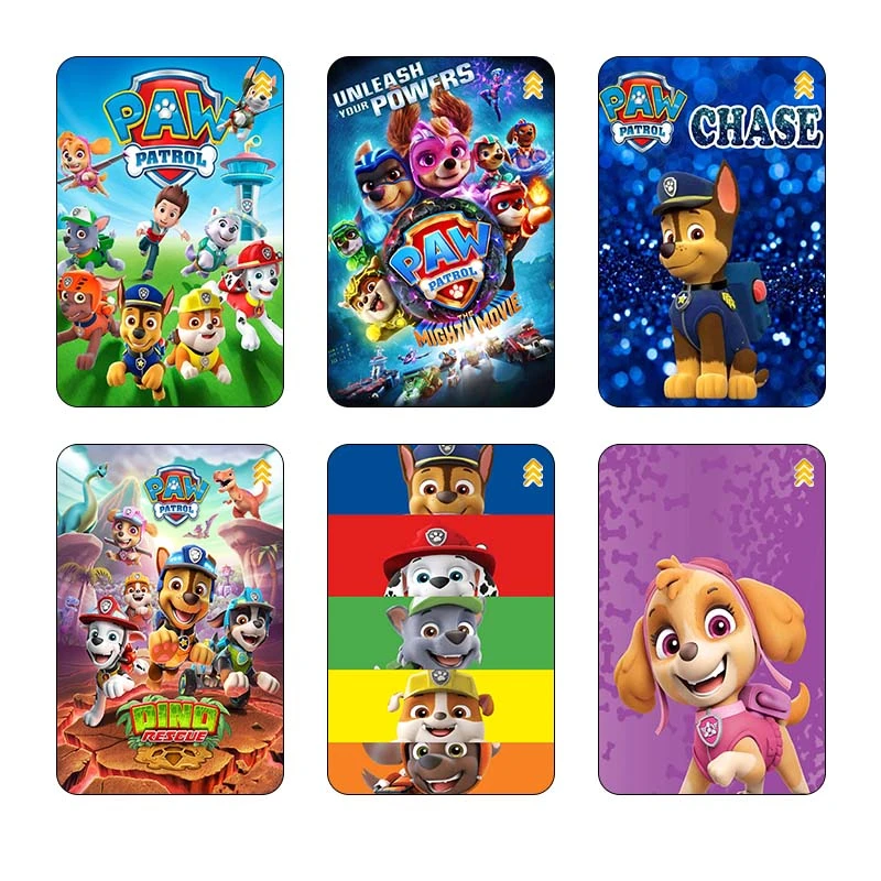 استيکر کارت کارنيکا طرح سگ های نگهبان کد 86907 مجموعه 6 عددی