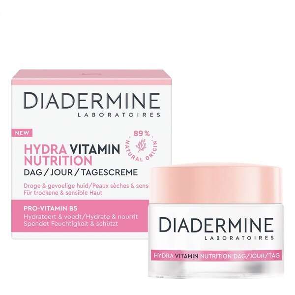 کرم آبرسان دیادرماین مدل Vitamin Nutrition حجم 50 میلی لیتر
