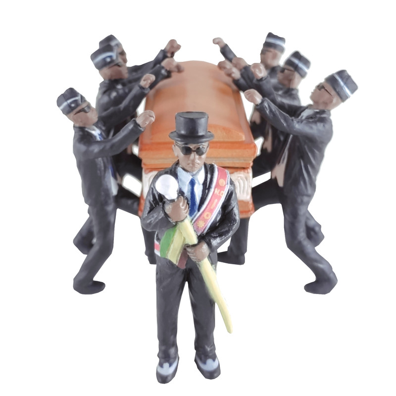 فیگور مدل Pallbearers کد 499 مجموعه 8 عددی