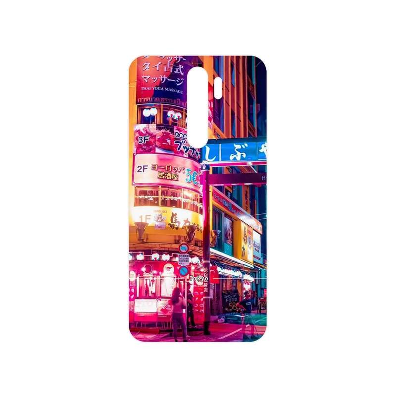 برچسب پوششی ماهوت مدل Tokyo City مناسب برای گوشی موبایل شیائومی Redmi Note 8 Pro