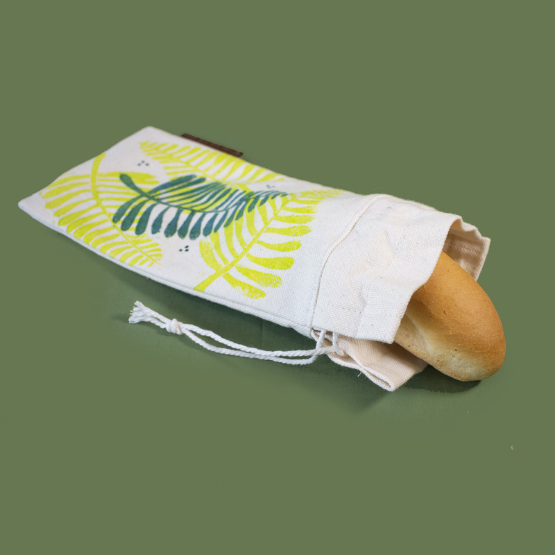 کیسه لقمه طرح برگ سرخس مجموعه دو عددی