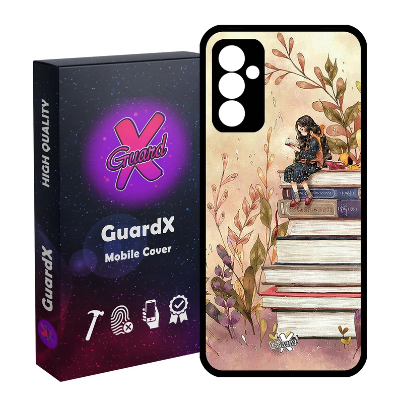 کاور گارد ایکس طرح دختر مدل Glass10313 مناسب برای گوشی موبایل سامسونگ Galaxy A14 / A14 5G