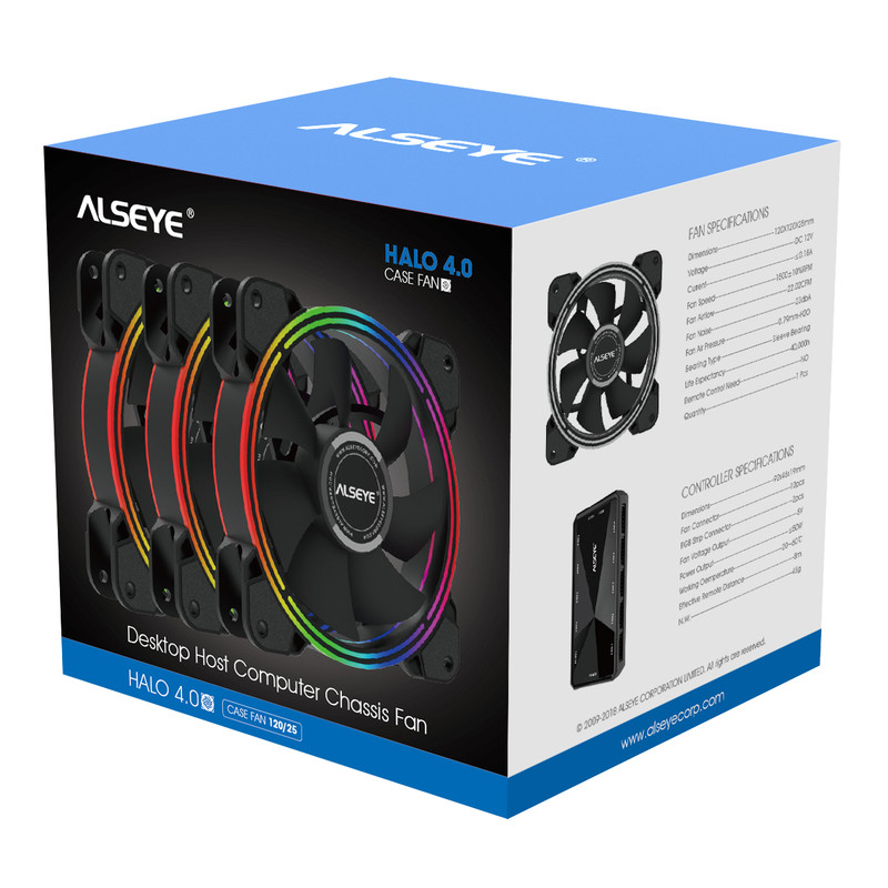 فن کیس آلسی مدل HALO 4.0 KIT