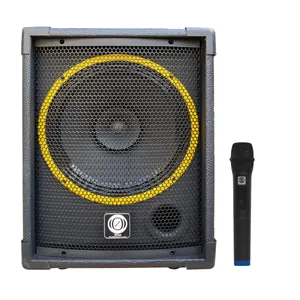 اکو همراه شارژی زیکو مدل UHF-455 به همراه میکروفن بی سیم 