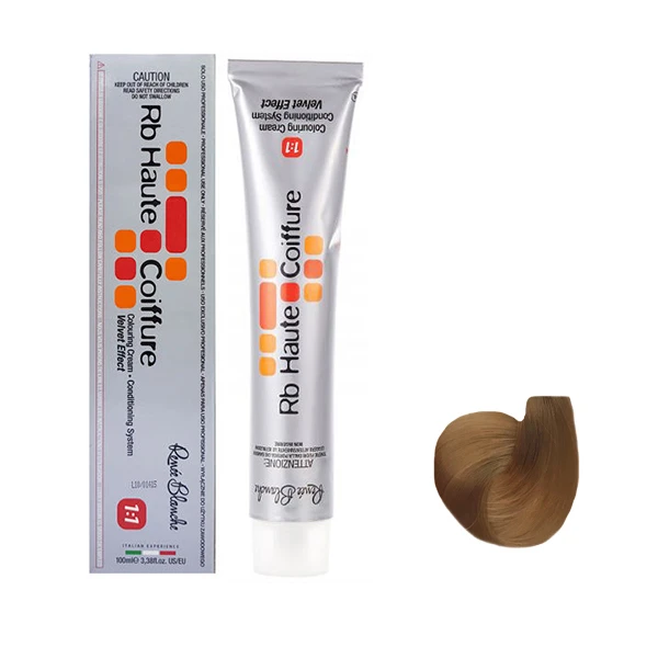 رنگ مو رنه بلانش سری coiffure شماره 6.4T حجم 100 میلی لیتر رنگ بلوند تنباکویی تیره