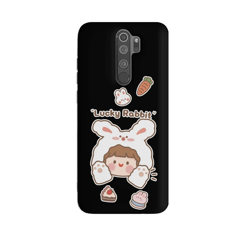 کاور قاب گارد طرح دختر خرگوشی کد t6503 مناسب برای گوشی موبایل شیائومی Redmi Note 8 Pro