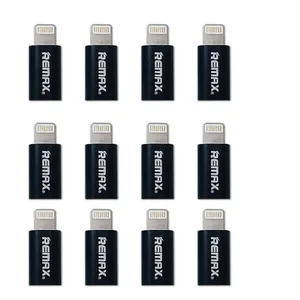 مبدل لایتنینگ به microUSB ریمکس مدل 230 بسته 12 عددی