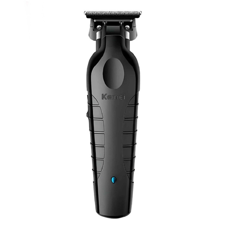 ماشین اصلاح موی صورت کیمی مدل KM-2299، اصلاح به صورت خط زن، طراحی ارگونومیک، نمایشگر LCD، منبع انرژی با باتری قابل شارژ، تکنولوژی اصلاح به صورت تریم، مدت زمان شارژ 180 دقیقه و مدت زمان استفاده پس از شارژ 180 دقیقه، به‌همراه کابل شارژ USB، برس، روغن