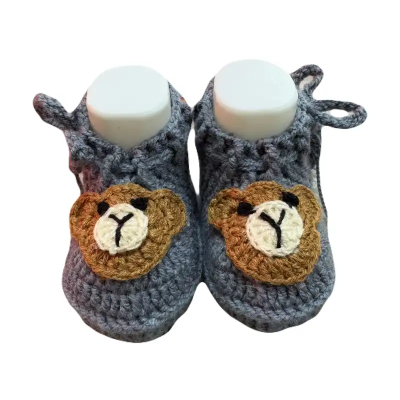 ست 4 تکه لباس بافتنی نوزادی مدل خرسی