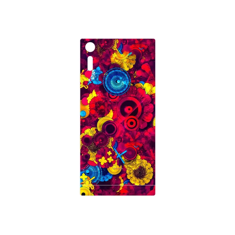 برچسب پوششی ماهوت مدل Vector Flower Garden Digital Art مناسب برای گوشی موبایل سونی Xperia XZ