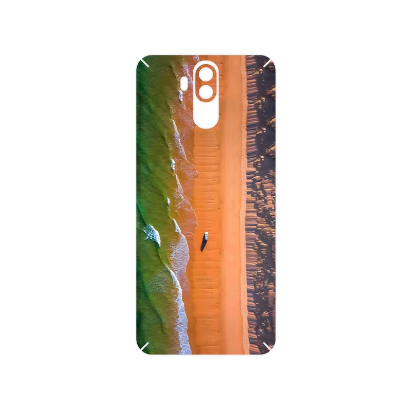 برچسب پوششی ماهوت مدل Beach and Green Sea مناسب برای گوشی موبایل یولفون Power 3S
