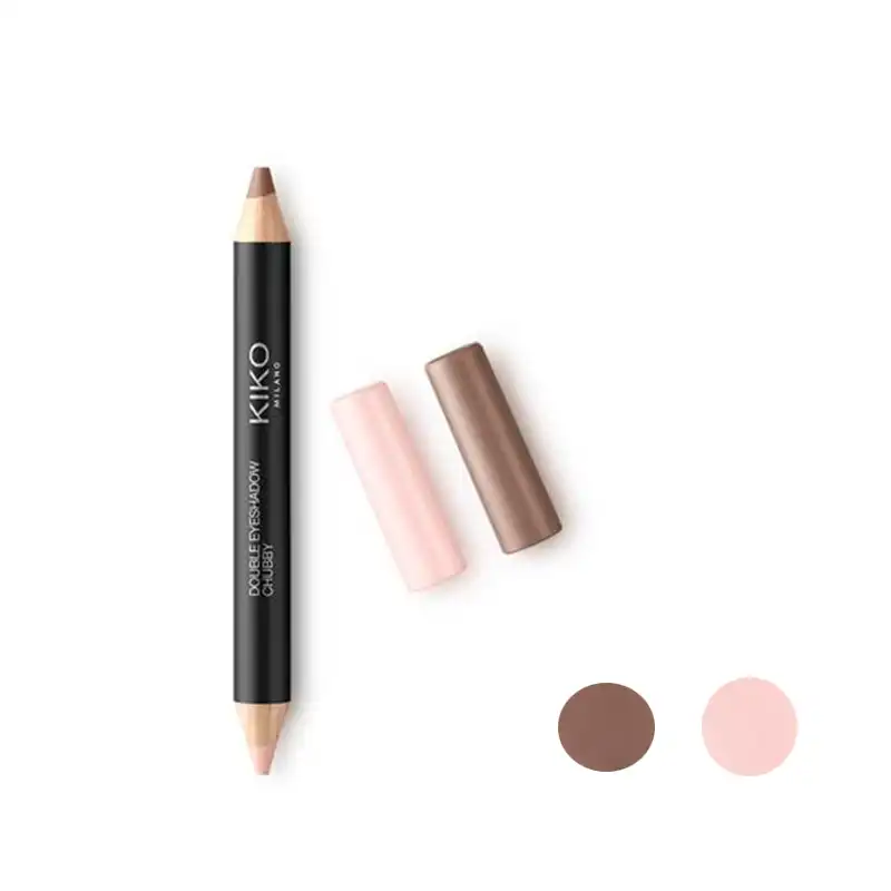 سایه چشم مدادی کیکو میلانو مدل دابل آیشدو چابی شماره 03