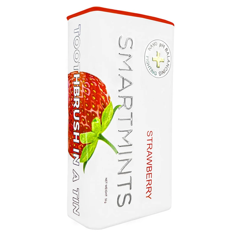 قرص خوشبوکننده دهان آنتی باکتریال توت فرنگی اسمارت مینت-36 گرم