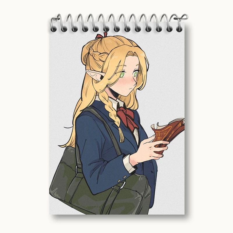 دفتر یادداشت 50 برگ خندالو مدل مارسیل انیمه خوشمزه در سیاه چال کد 35917