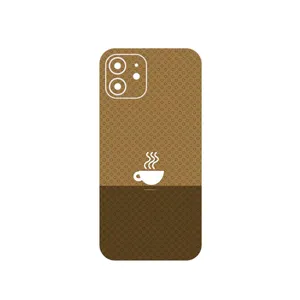 MAHOOT Minimal Cup of Coffee Icon Cover Sticker for Apple iPhone 12