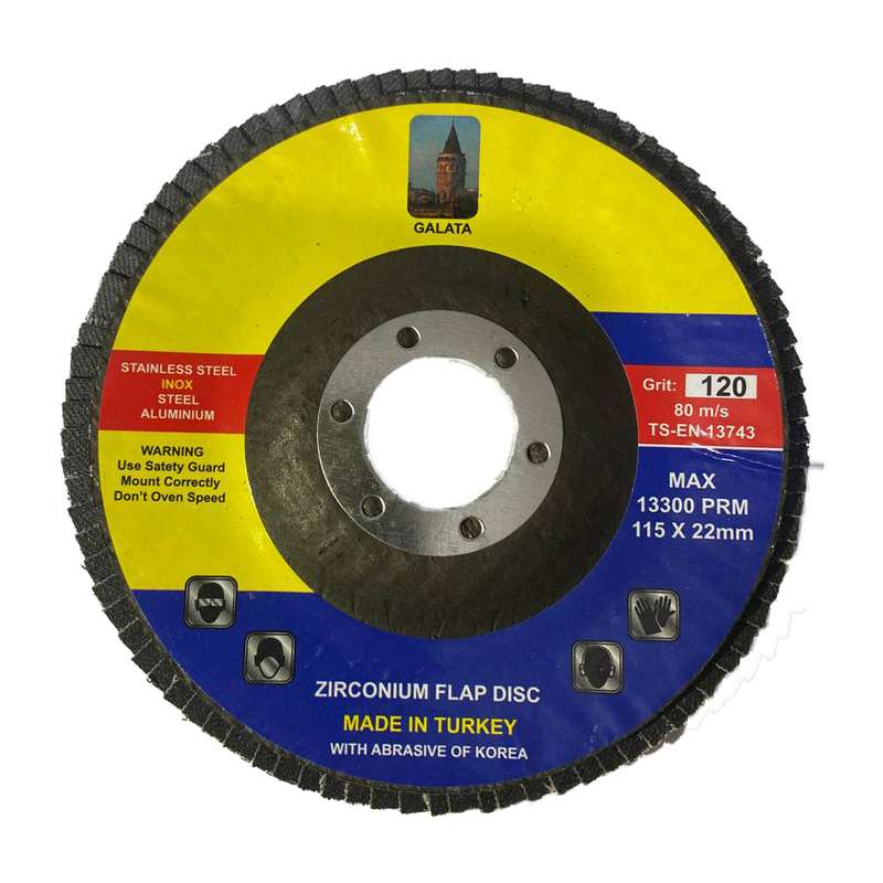 سنباده فلاپ دیسک مدل گالاتا SFMG120 سنباده فلاپ دیسک مدل گالاتا SFMG120