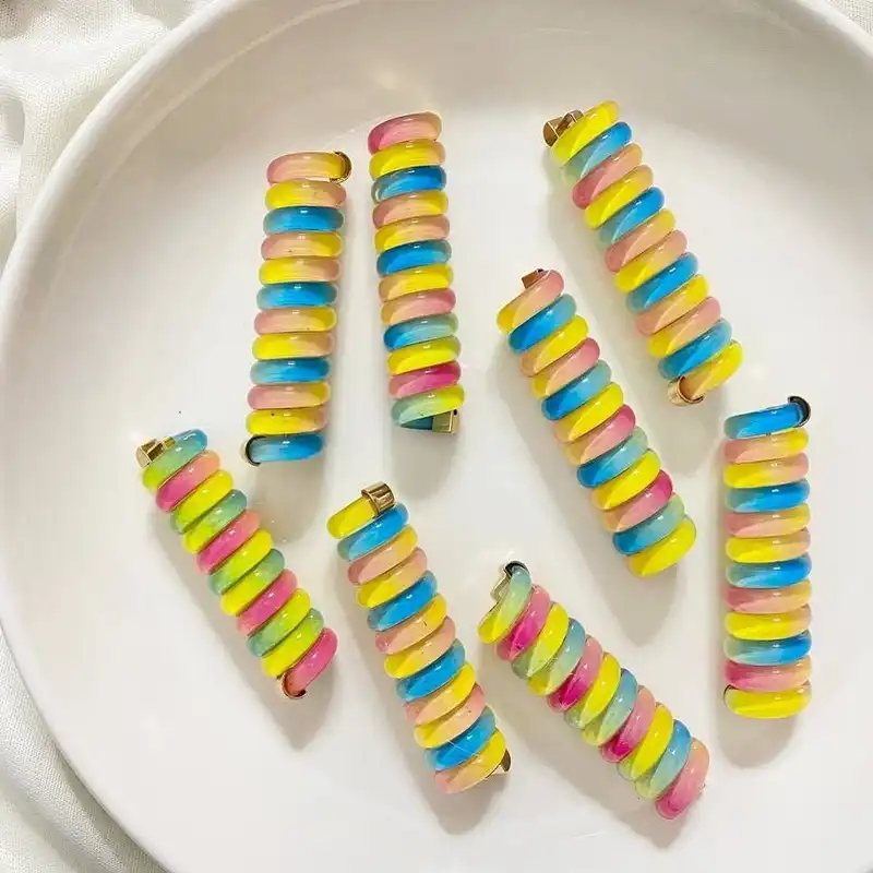 کش مو زنانه مدل فنری