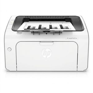 پرینتر لیزری تک‌کاره سیاه‌وسفید اچ‌پی مدل LaserJet Pro M12w با ظرفیت سینی ورودی 150 برگ و اتصال بی‌سیم Wi-Fi به موبایل و رایانه، مجهز به درگاه USB
