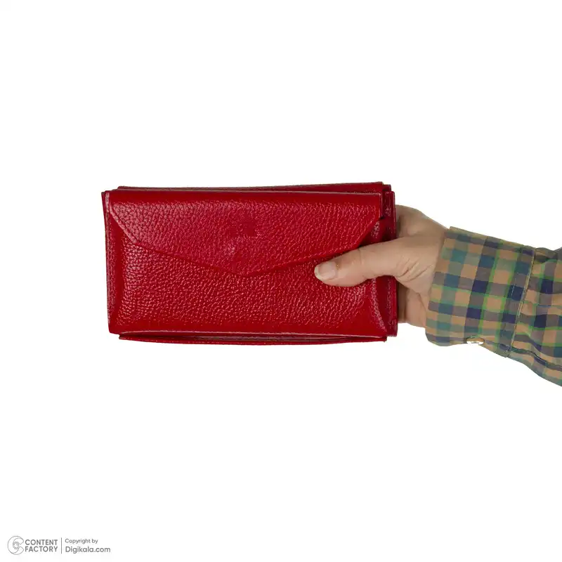 کیف پول زنانه رویال چرم مدل W11
