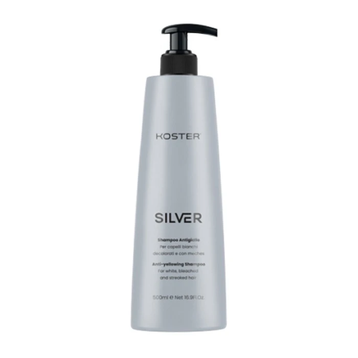 شامپو مو کاستر مدل SILVER مناسب برای انواع مو حجم 500 میلی لیتر