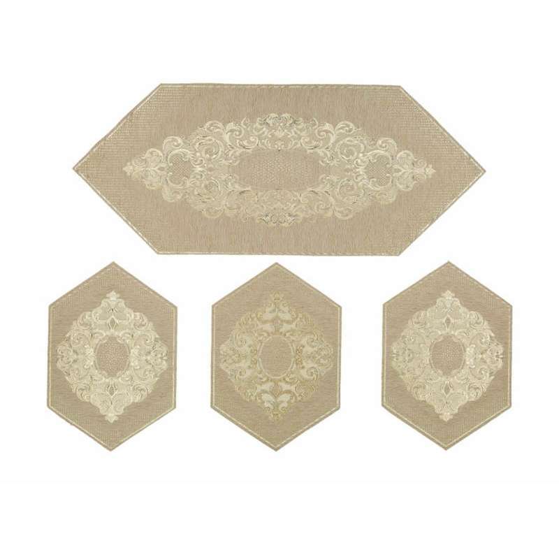 ست رومیزی 4 تکه مدل MT71