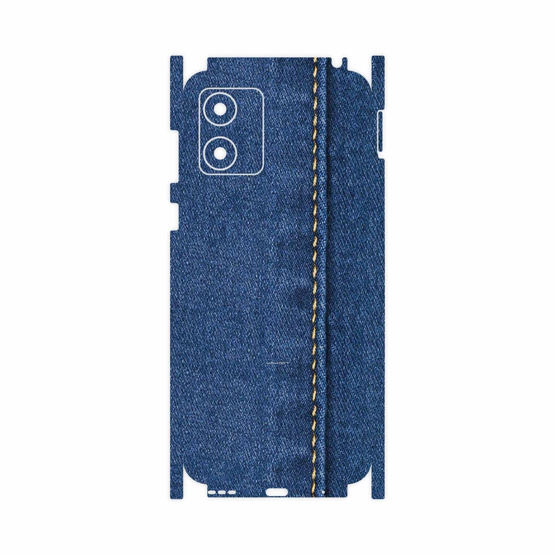 برچسب پوششی ماهوت مدل Fabric Texture 8-FullSkin مناسب برای گوشی موبایل موتورولا Moto E13