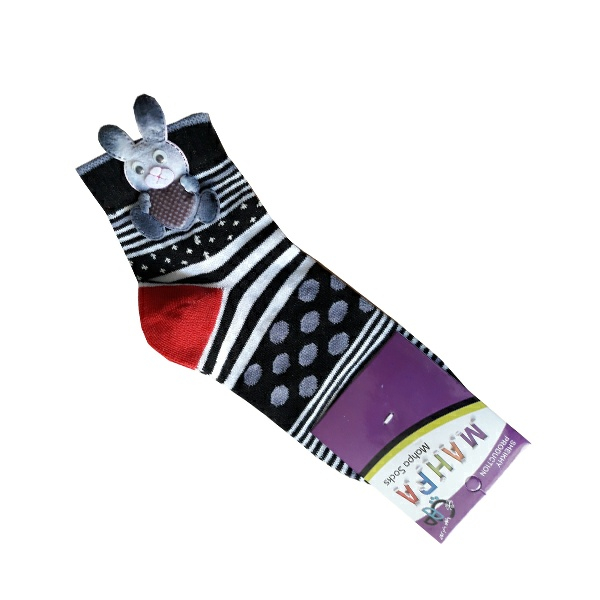 جوراب دخترانه مهپا مدل عروسکی