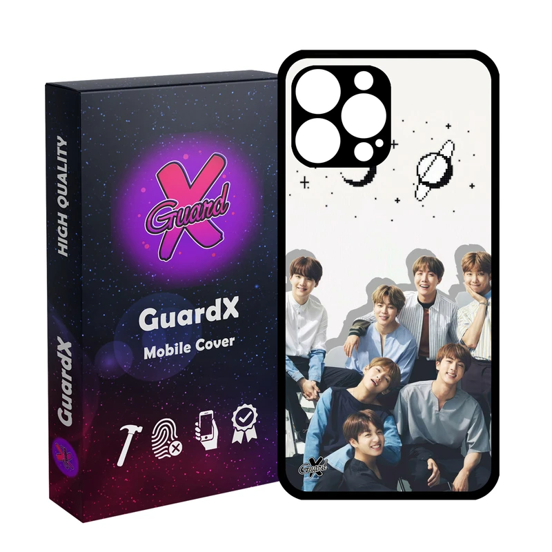 کاور گارد ایکس طرح K-Pop مدل Glass10680 مناسب برای گوشی موبایل اپل iPhone 13 Pro Max