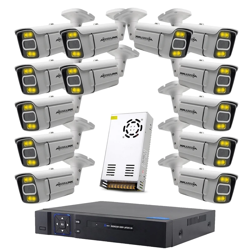 سیستم امنیتی مدل FULL KIT AHD 13 ECONOMIC - AXESSLINK