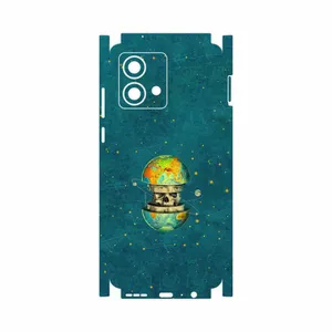 MAHOOT Collage of Earth Face-FullSkin Cover Sticker for Motorola Moto G84