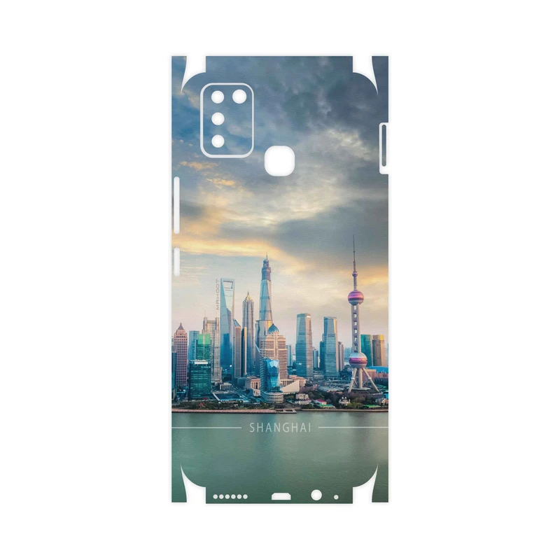 برچسب پوششی ماهوت مدل Shanghai-City-FullSkin مناسب برای گوشی موبایل اینفینیکس Smart 6 X657B