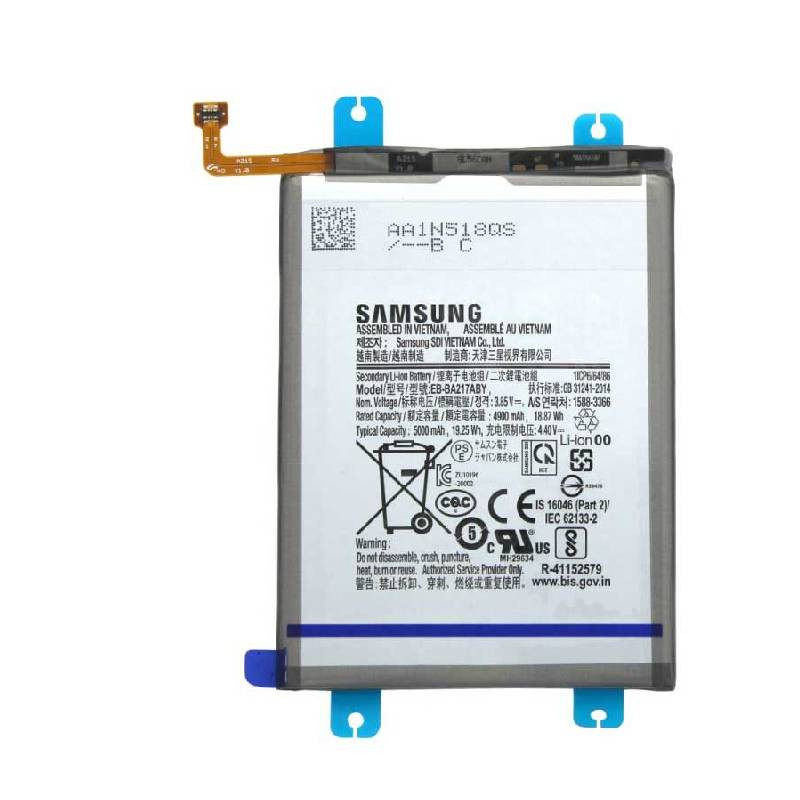 باتری موبایل مدل 69EM28 ظرفیت 5000میلی آمپر مناسب برای گوشی موبایل سامسونگ GALAXY A12