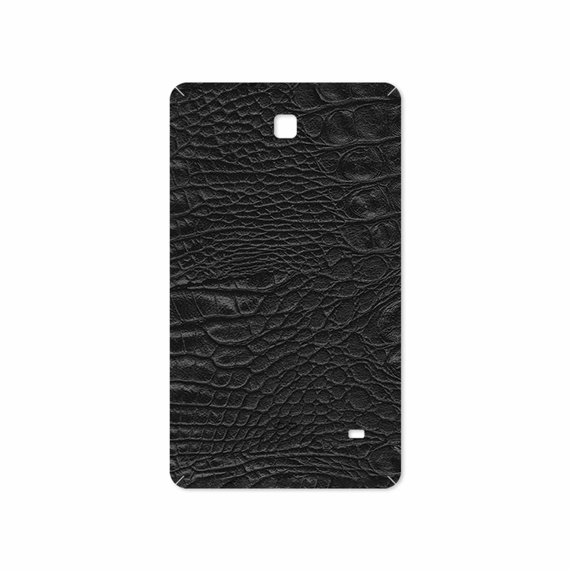 برچسب پوششی ماهوت مدل Black-Crocodile-Leather مناسب برای تبلت سامسونگ Galaxy Tab 4 7.0 2014 T230