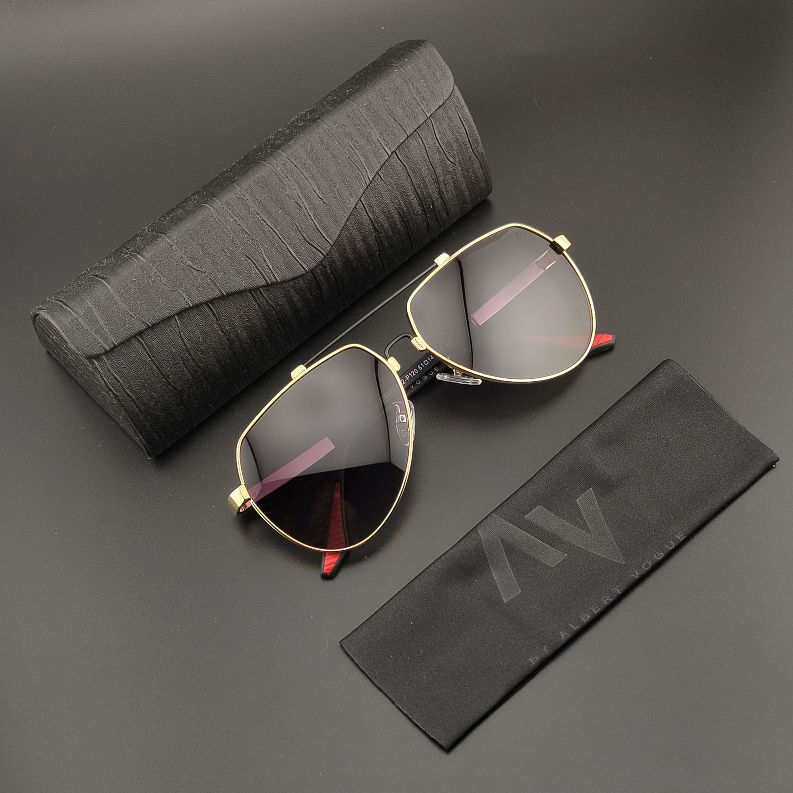 عینک آفتابی مردانه آلبرت وگ مدل JS8527C02-P120 Polarized Flex -  - 11