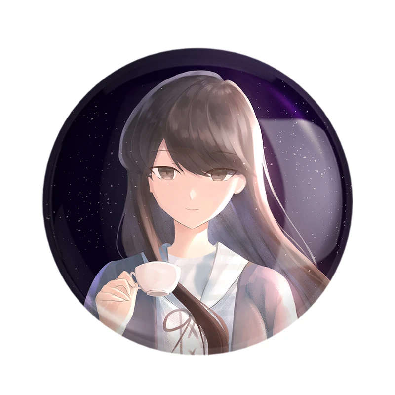 پیکسل خندالو مدل انیمه کومی سان کد 16099