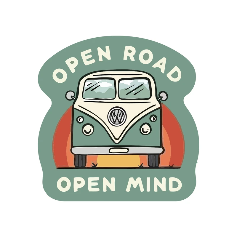 برچسب لپ تاپ پویا مارکت طرح عشق جاده کد 1713