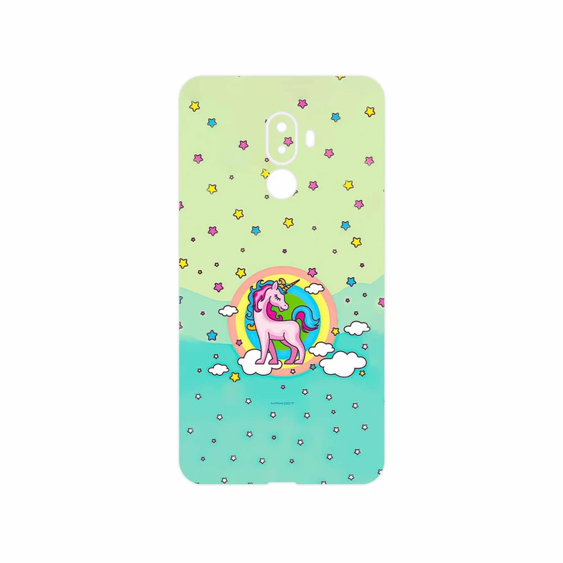 برچسب پوششی ماهوت مدل Rainbow unicorn adventure مناسب برای گوشی موبایل جی ال ایکس shahab