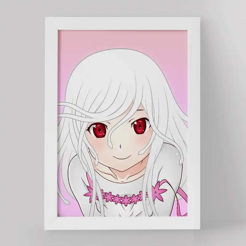 تابلو خندالو مدل نادئکو سنگوکو انیمه مونوگاتاری کد 16207