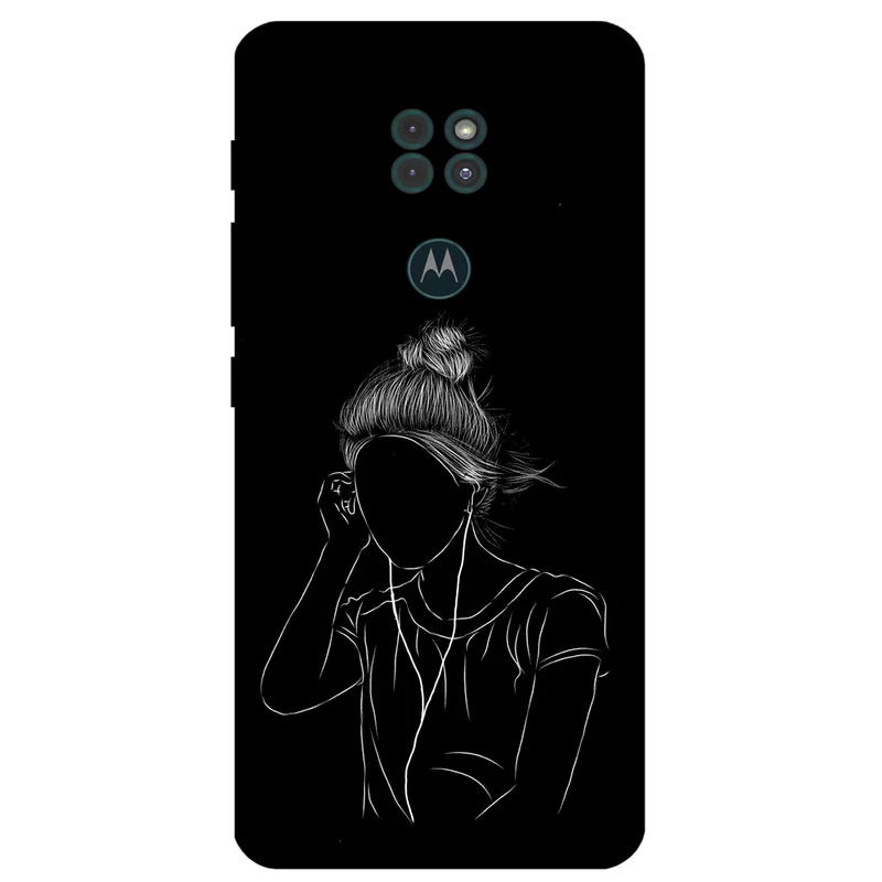 کاور مگافون طرح مینیمال مدل 1858 مناسب برای گوشی موبایل موتورولا Moto G9 / G9 Play