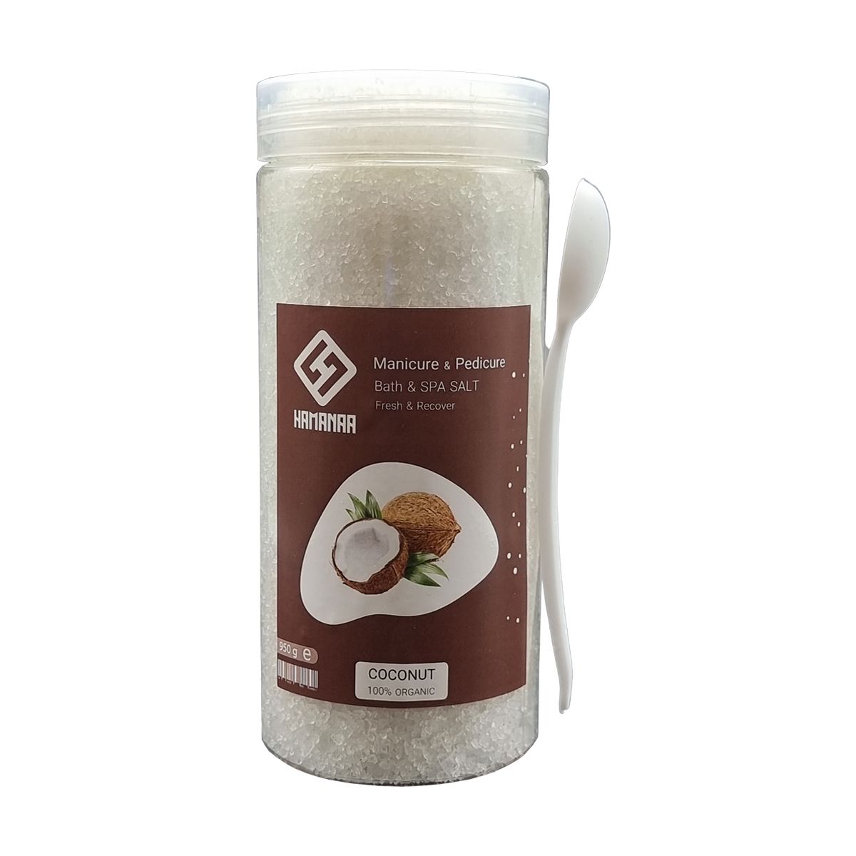 نمک حمام هامانا مدل Coconut وزن 950 گرم -  - 1