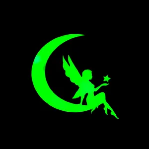 استیکر کلید و پریز مدل شبنما طرح فرشته کد 2