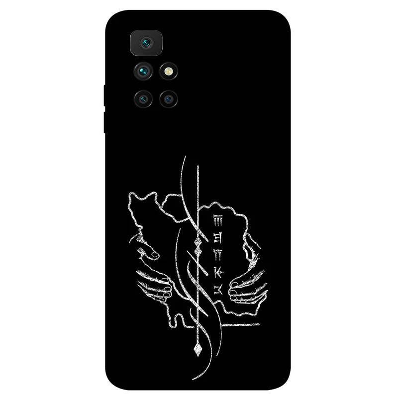 کاور مگافون طرح سرزمین مادری مدل 1627 مناسب برای گوشی موبایل شیائومی Redmi 10 Prime 2022