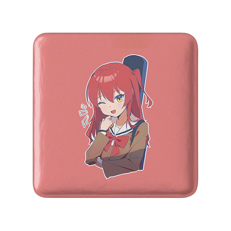 مگنت خندالو طرح کیتا انیمه بوچی راک مدل مربعی کد 31230