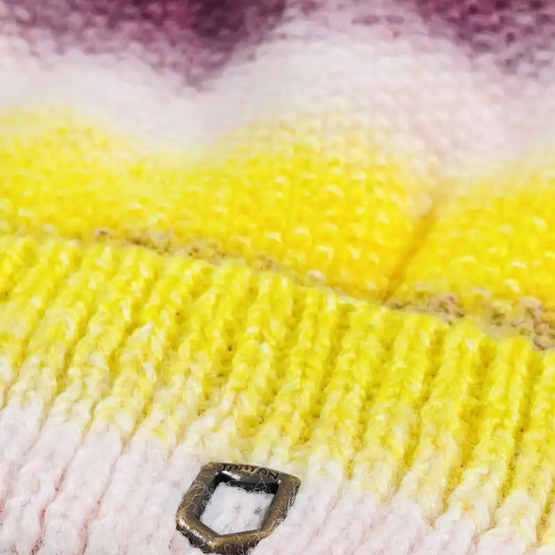 ست کلاه و شال گردن و دستکش بافتنی بچگانه تارتن مدل 167009