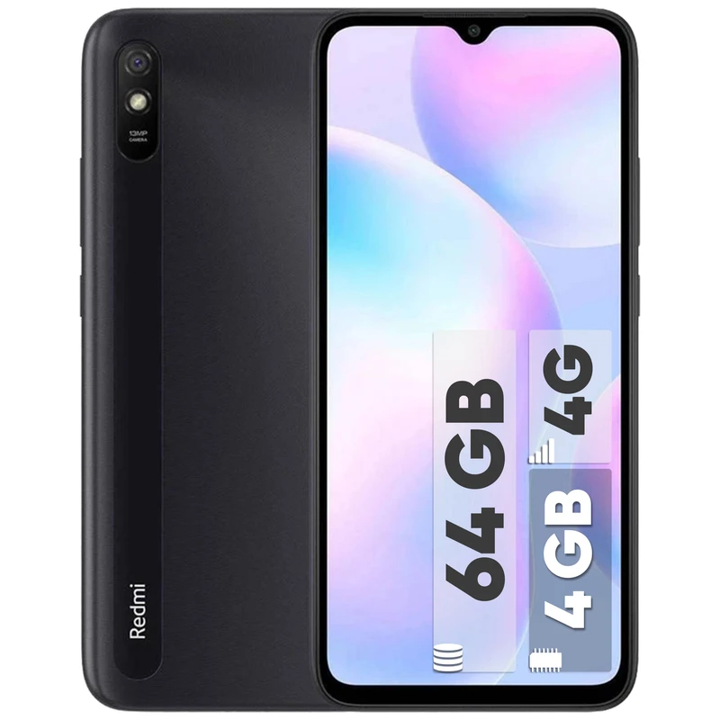 گوشی موبایل شیائومی مدل Redmi 9A M2006C3LC دو سیم‌ کارت ظرفیت 64 گیگابایت و رم 4 گیگابایت 