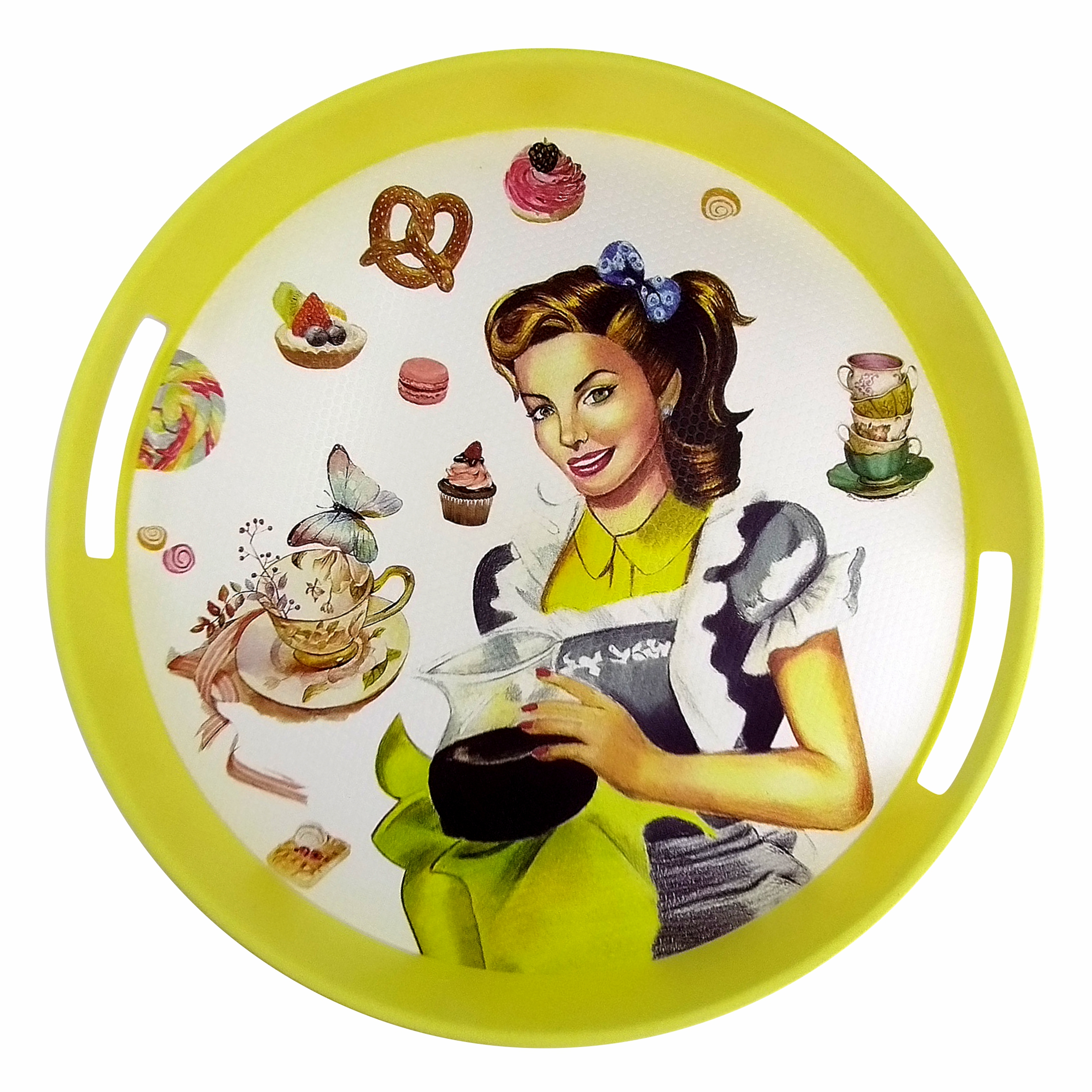 سینی مدل سیما کد YEL35