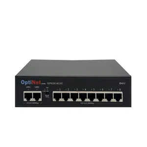 سوئیچ 8 پورت POE اپتینت مدل GEP821GS-W120C