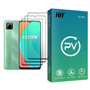 HVT PV Glass MIX003 Screen Protector For Realme C11 Pack Of 3