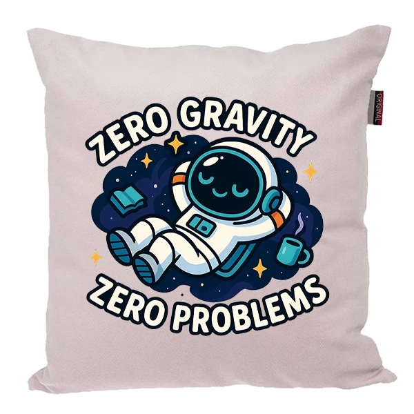 کوسن پاد آفرین مدل فضانورد سیاره منظومه شمسی موشک آدم فضایی کد PK401521 سایز 40*40 سانتی متر